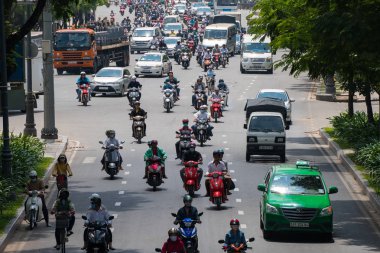 Ho Chi Minh City'de trafik