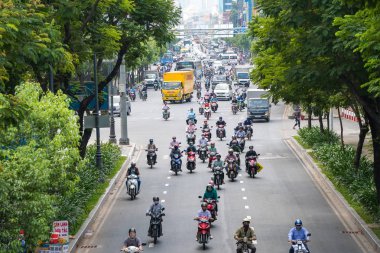 Ho Chi Minh City'de trafik