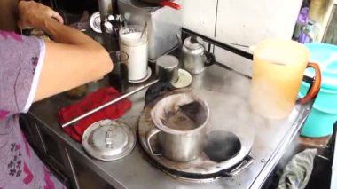 Ho Chi Minh şehrinde kahve çorabı, Vietnam