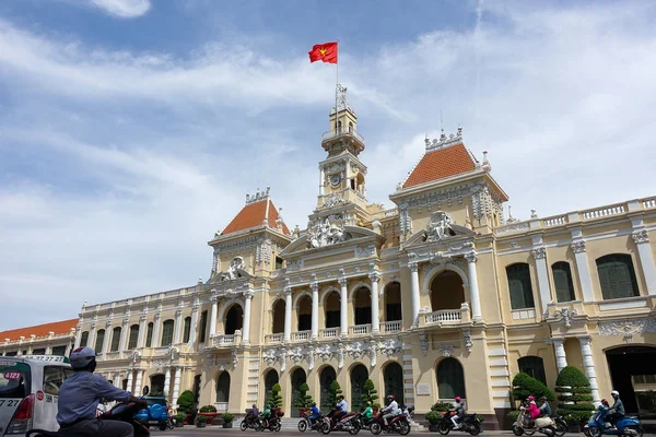 Chi Minh City Vietnam Mrt 2017 View Van Het Landmark — Stockfoto