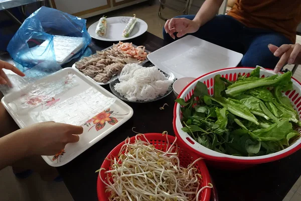 "Goi cuon" Vietnamese food — Stock Photo, Image