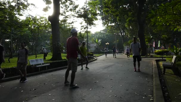 Chi Minh Stad Vietnam Februari 2017 Niet Geïdentificeerde Mensen Spelen — Stockvideo