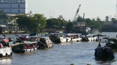 Can tho yüzen pazarı