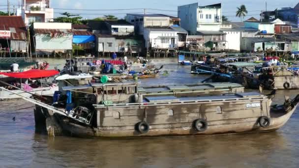 Marché flottant de Cai Rang — Video