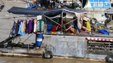 Can tho yüzen pazarı