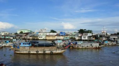 Can tho yüzen pazarı