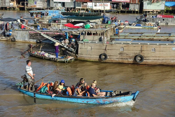 Mekong-folyó delta — Stock Fotó