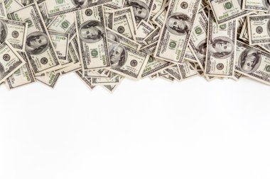 arka plan metin için yer ile 100 TL