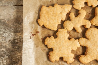 Noel çerezleri yakından görmek yukarıda