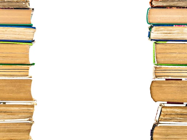 एक पंक्ति में खड़े कई किताबें अलग — स्टॉक फ़ोटो, इमेज