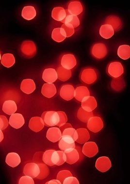 Arka plan ile Noel ışıkları bokeh ile