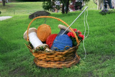 Ukrayna, Kiev, 25 Ağustos 2010. Çiçek sergisi. Dekorasyon fr