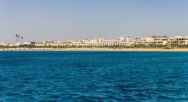 Mısır. Hurghada. Deniz vidneetsya ufuk çizgisi manzara — Stok fotoğraf
