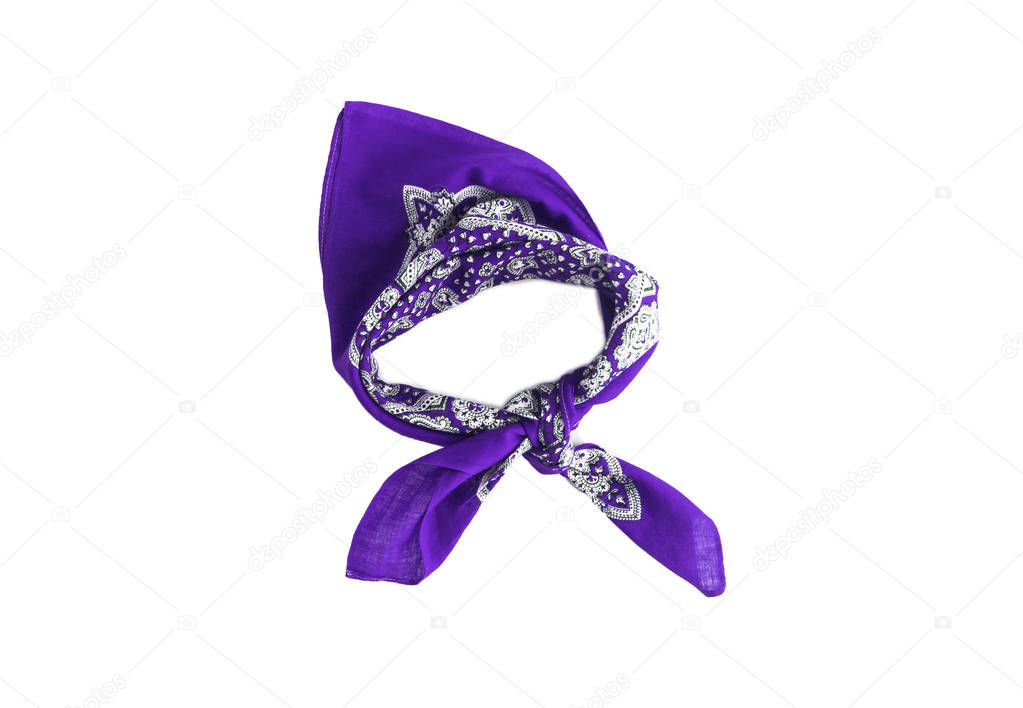 lilac, violet, purple, manzhenta scarf, bandanna, pattern, isola
