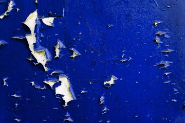 Soyulması eski boya ile renkli beton arka plan