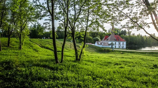 Kasteel in de stad van Gatchina — Stockfoto