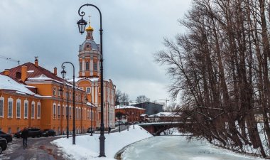 Alexander Nevsky Lavra Saint Petersburg'daki
