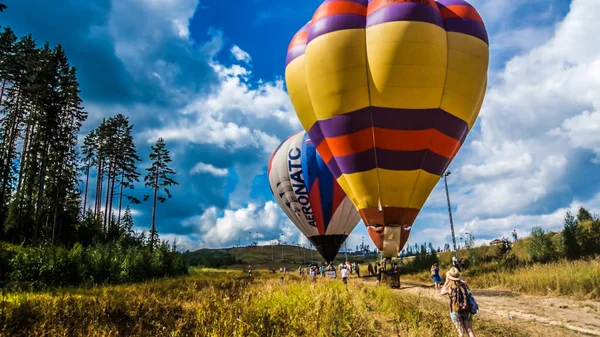 Ballooning festival  in the Igora — Stock Photo, Image