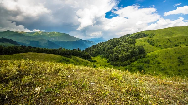 Abhazya dağlarında yol