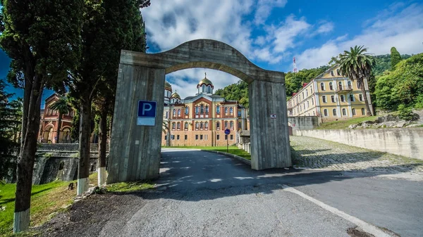 Cathedral in the New Athos — Stock Photo, Image