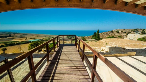 Ruins Ancient Kourion Amphitheater Limassol District Cyprus — Stock Photo, Image