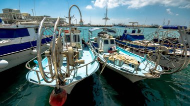 Limasol, Kıbrıs, tersane Ağustos 2017