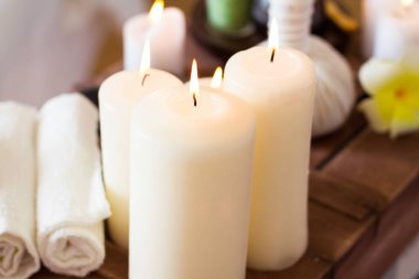 Spa elemanları. Yakın çekim