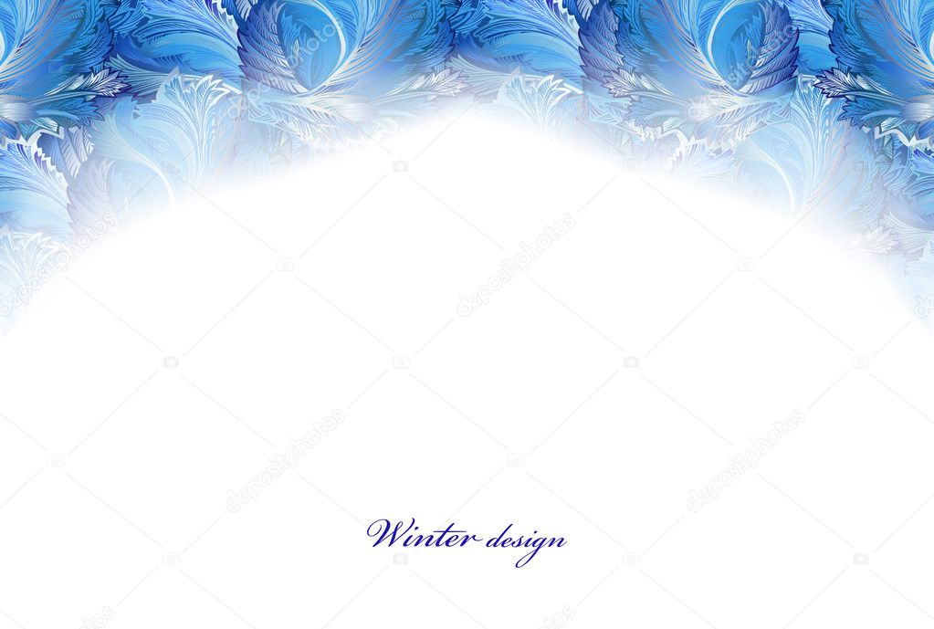 Winter holiday background