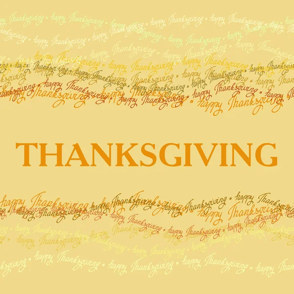 Grattis på tacksägelsedagen — Stock vektor