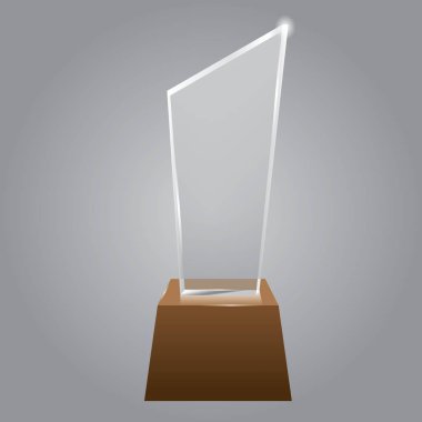 Boş gerçekçi bardak kupa vektör heykel Ödülleri.