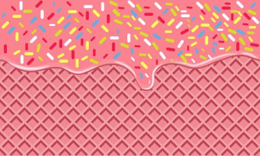 Flowing krem ve ile Çikolatalı gevrek gözleme.