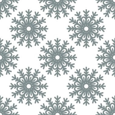 Kar taneleriyle kusursuz desen