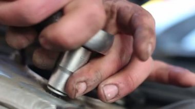 Araba Servis, onarım kavram yakın çekim.