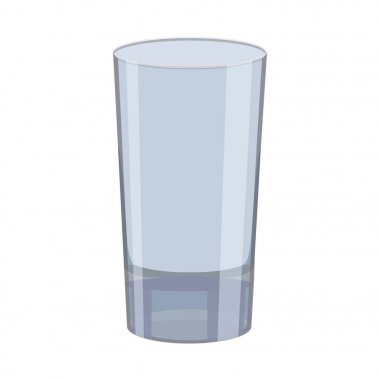 Şeffaf cam düz düz renk tasarımı ile. Saydam renk vektör.