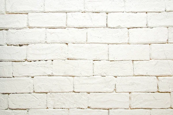 White Rustic brick wall. . Vintage old brick wall Structure surface