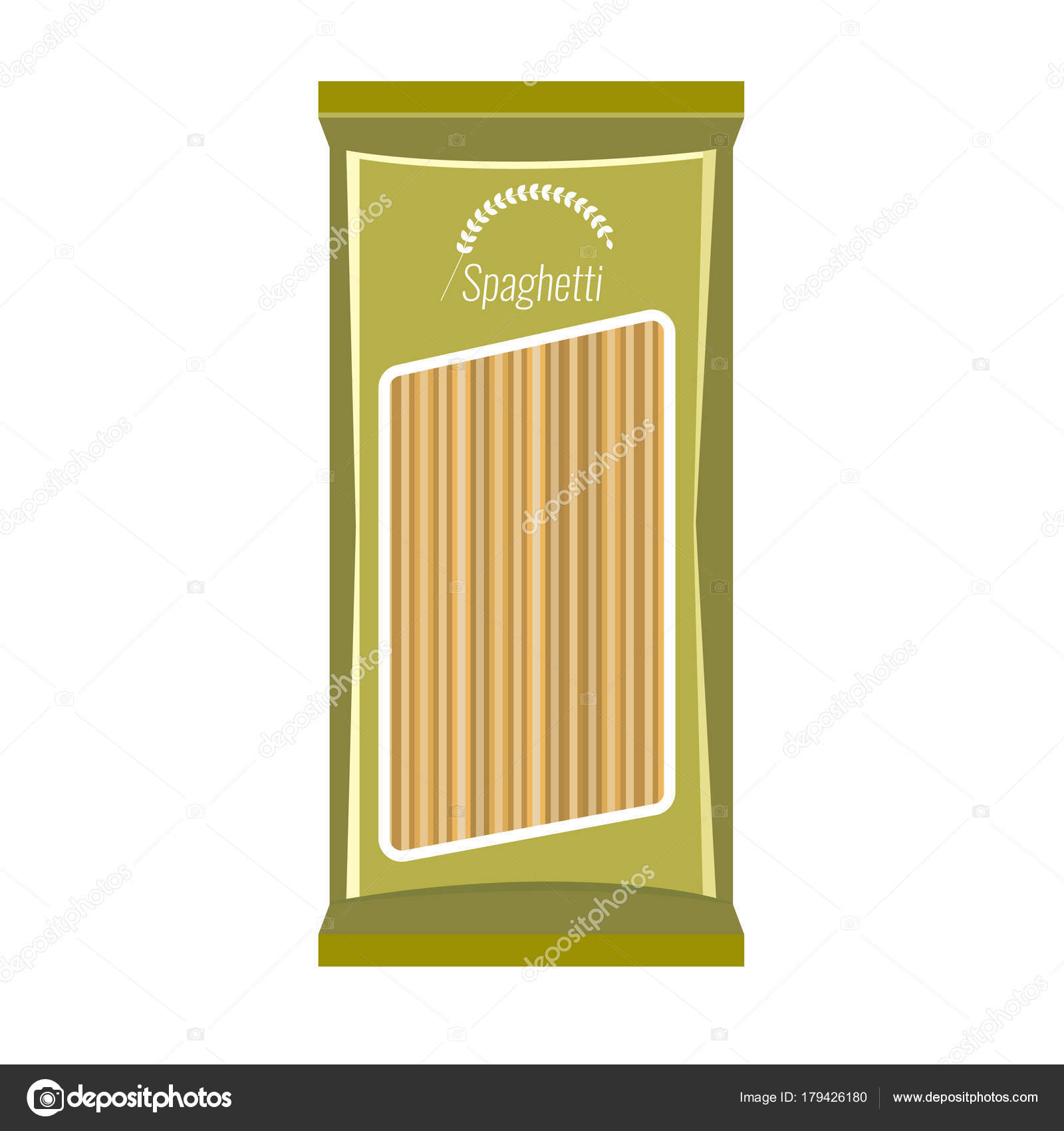 Download Spaghetti Or Pasta Package Mockup Isolated On White Background Flat And Solid Color Style Illustrated Vector Vector Image By C Zeynurbabayev Vector Stock 179426180