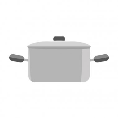 Pot ile düz ve katı renk tasarımı.