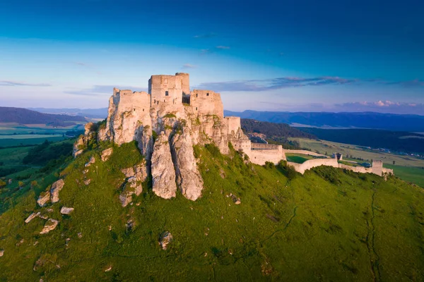 Rovina del castello di Spissky — Foto Stock