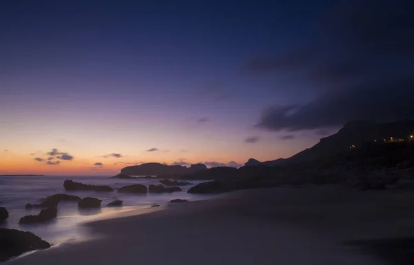 Strand bei Sonnenuntergang — Stockfoto