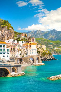 Sabah görünümü Amalfi
