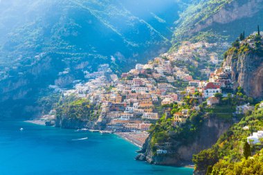 Positano sabah görünümü