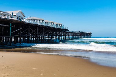 San Diego, Kaliforniya Crystal Pier evler ile Pacific Beach