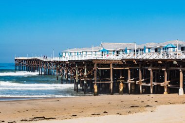 Crystal Pier Pacific Beach, balıkçılık ve tatil evler