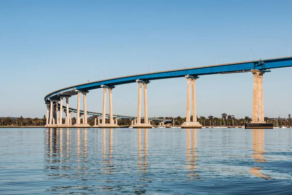 Coronado Köprüsü Coronado City, California ile — Stok fotoğraf