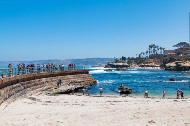 La Jolla çocuk havuzu ziyaretçi