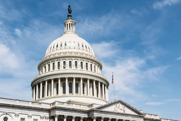 Edificio del Capitolio en Washington, DC — Foto de Stock