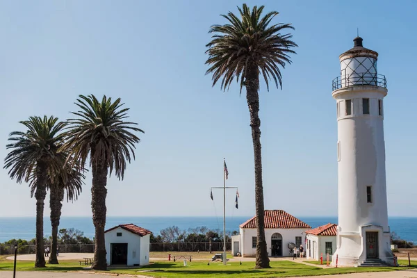Müze binaları ve Kaliforniya'da noktası Vicente deniz feneri
