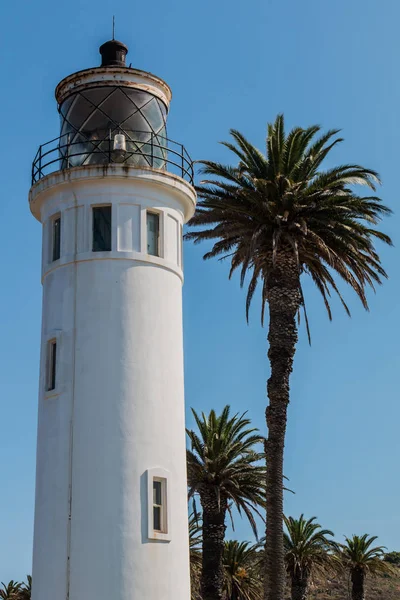 Point Vicente világítótorony, 1926-ban épült Kaliforniában — Stock Fotó