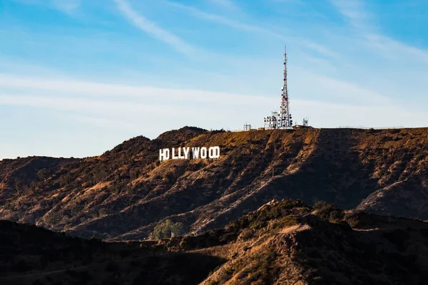 Los Angeles California 2017 November Legendás Hollywood Jel Naplemente Volt — Stock Fotó