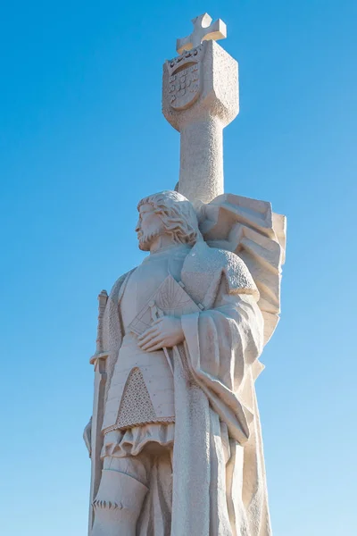 Point Loma California December 2017 Statue Captain Juan Rodriguez Cabrillo — Stock Photo, Image